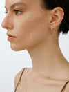 OLIO E ACETO Sterling Silver/Lapis Lazuli/Red Snakeskin Jade Morning Dew Earrings OLIO-OA13E06-HY Red/Silver